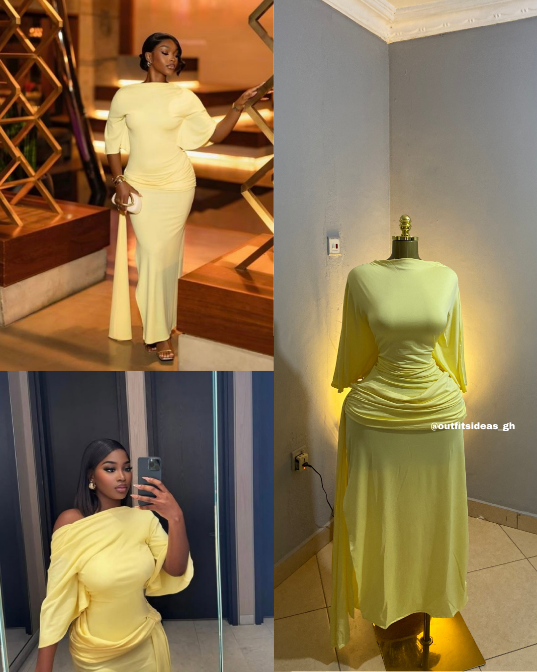 Fitted Maxi Backless Dress