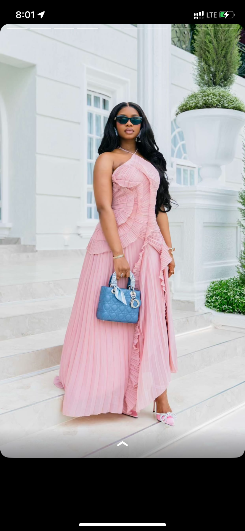 Elegant Chiffon Long Dress — image 4 of 4