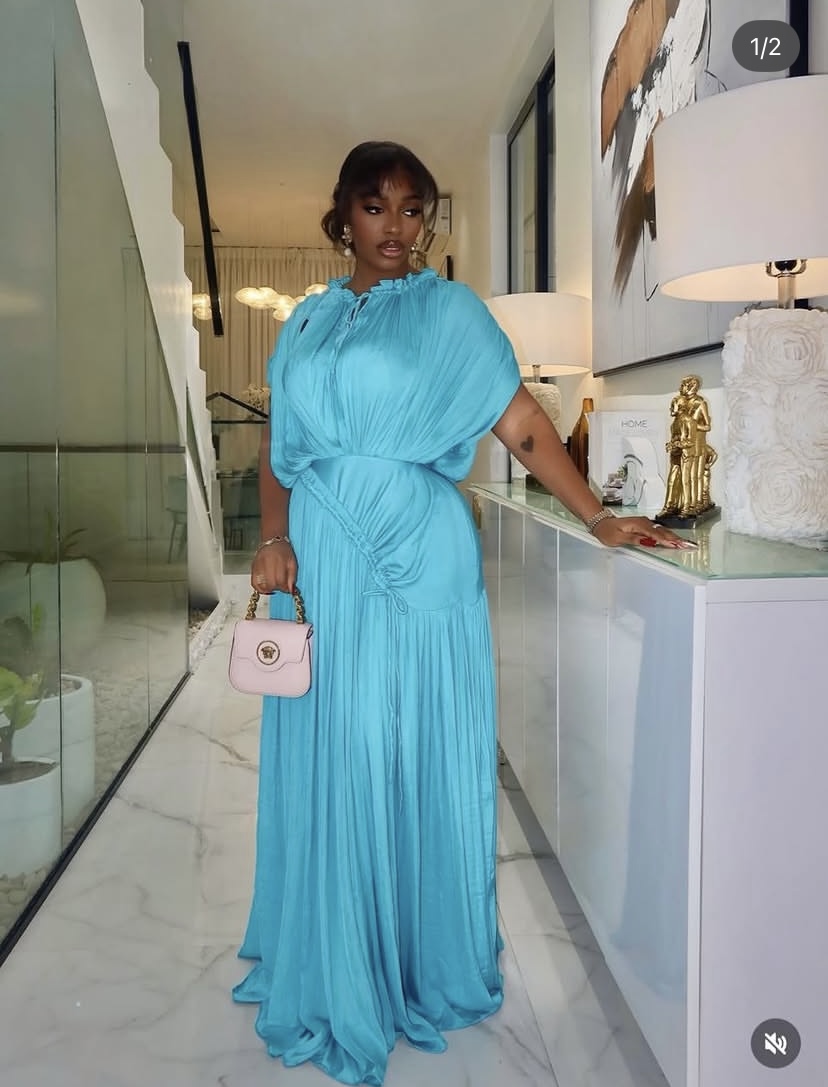 Stylish Pleated Maxi Dress — image 5 of 5
