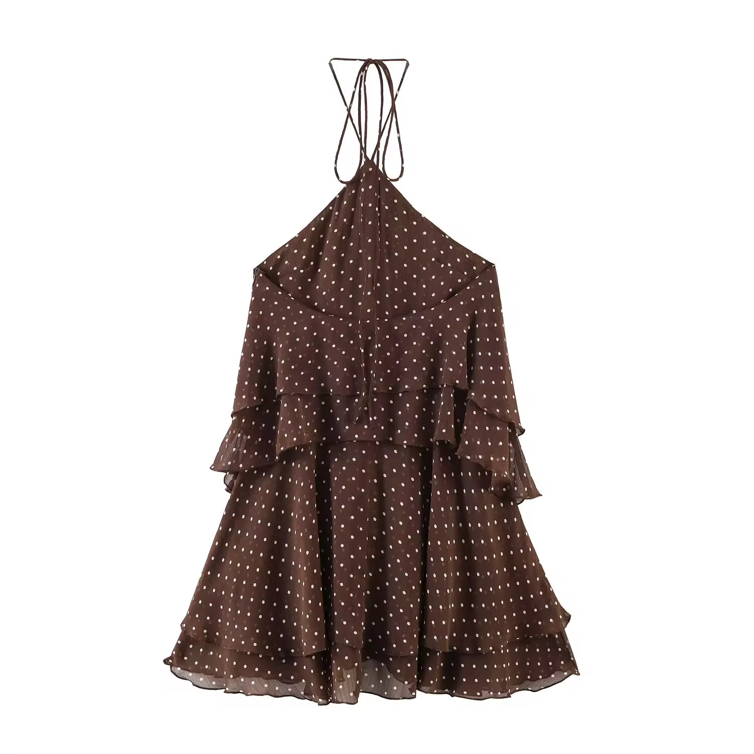 Polka Dot Layered Dress — image 2 of 3