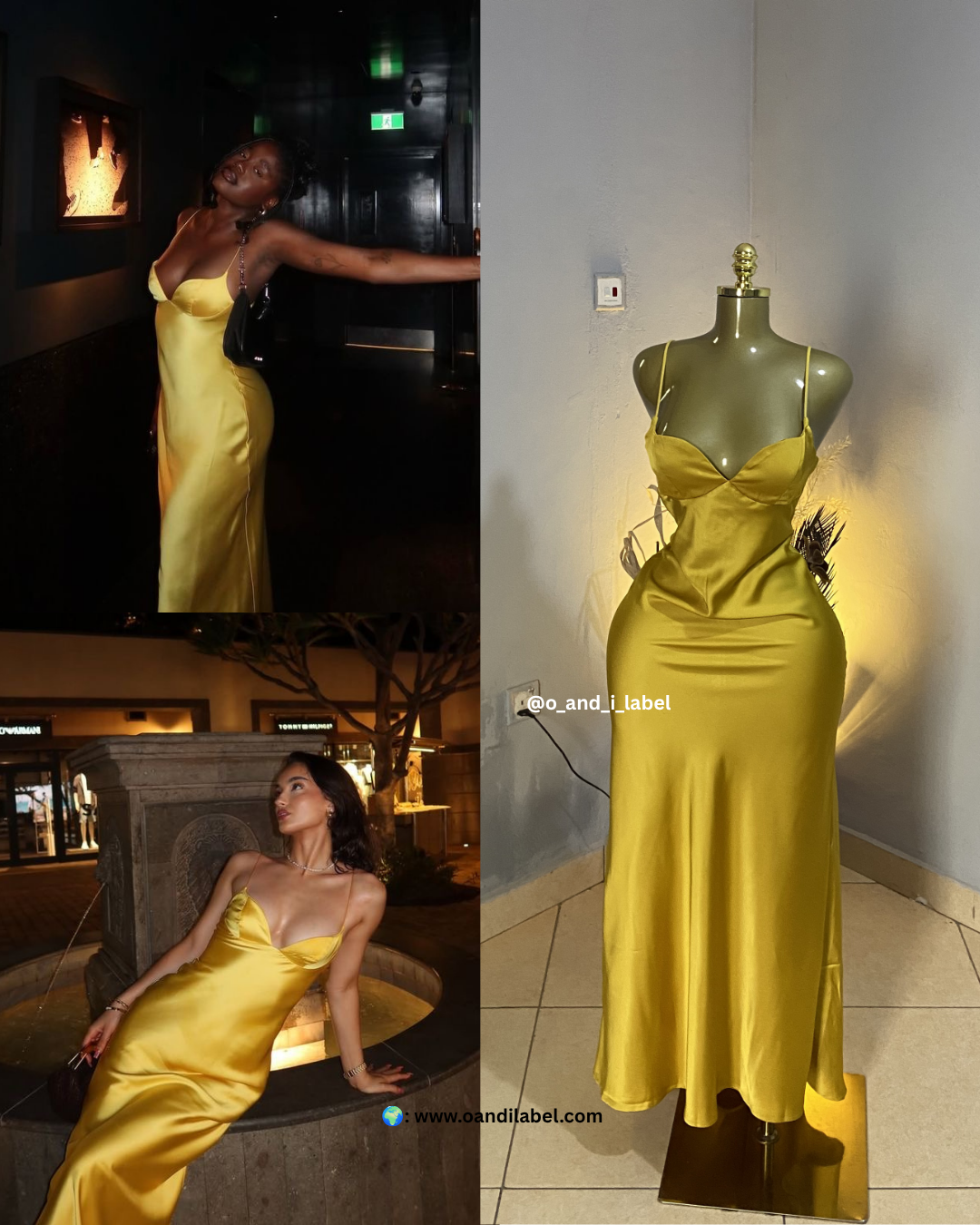 Silk Long Dress — image 2 of 5