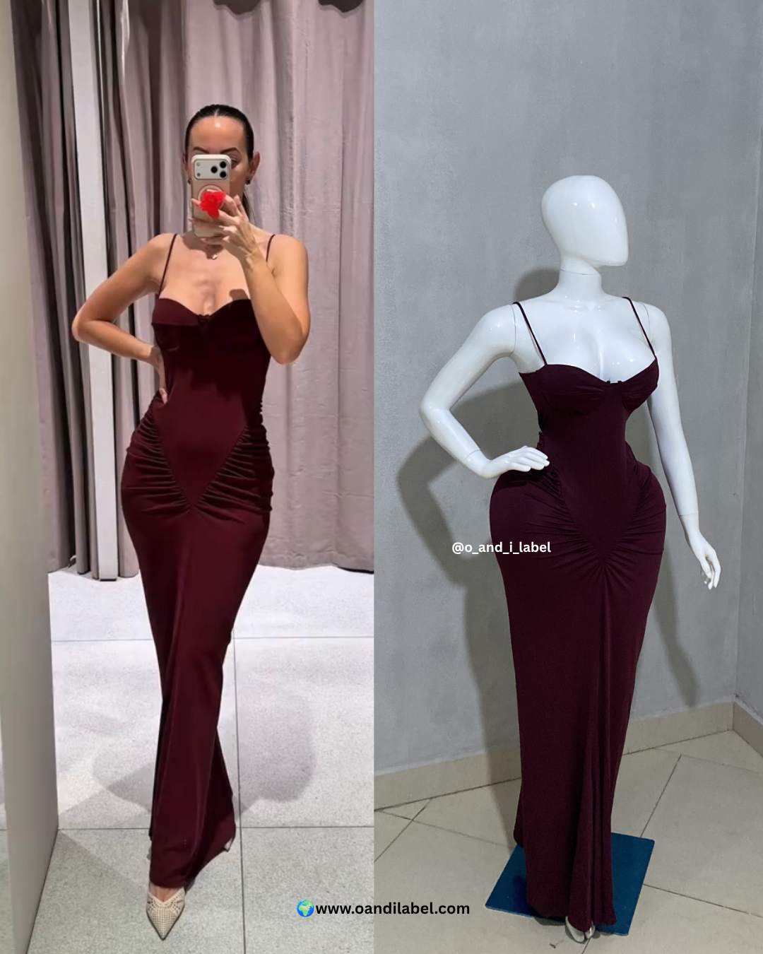 Slim Fit Long Maxi Dress