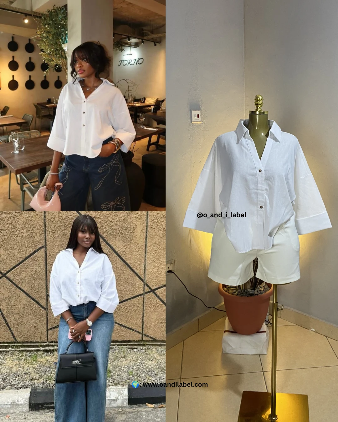 Wide Sleeve Linen Shirt — image 4 of 7