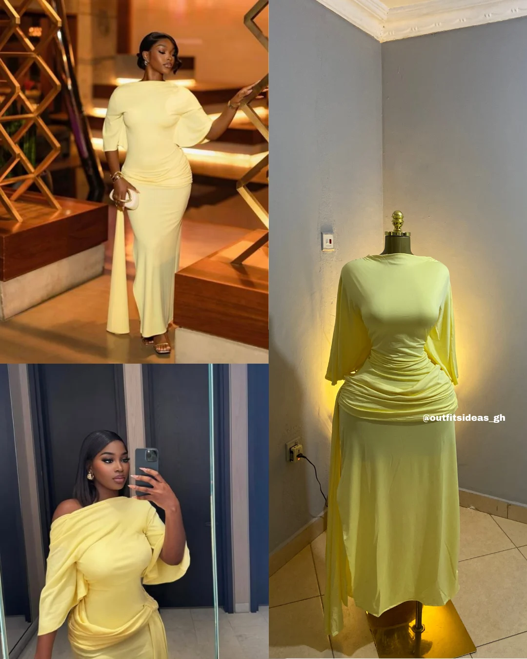 Fitted Maxi Backless Dress