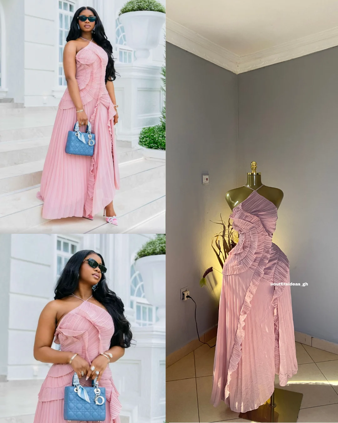 Elegant Chiffon Long Dress