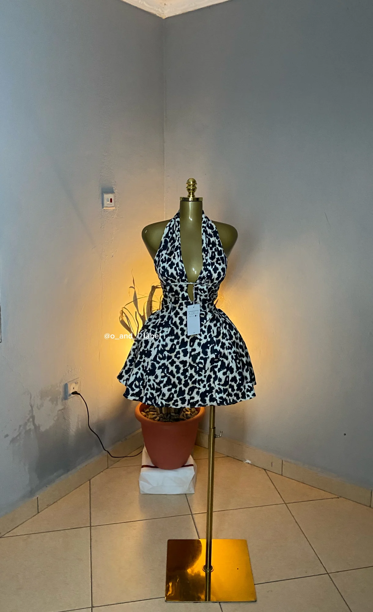 Stylish V-Neck Dress