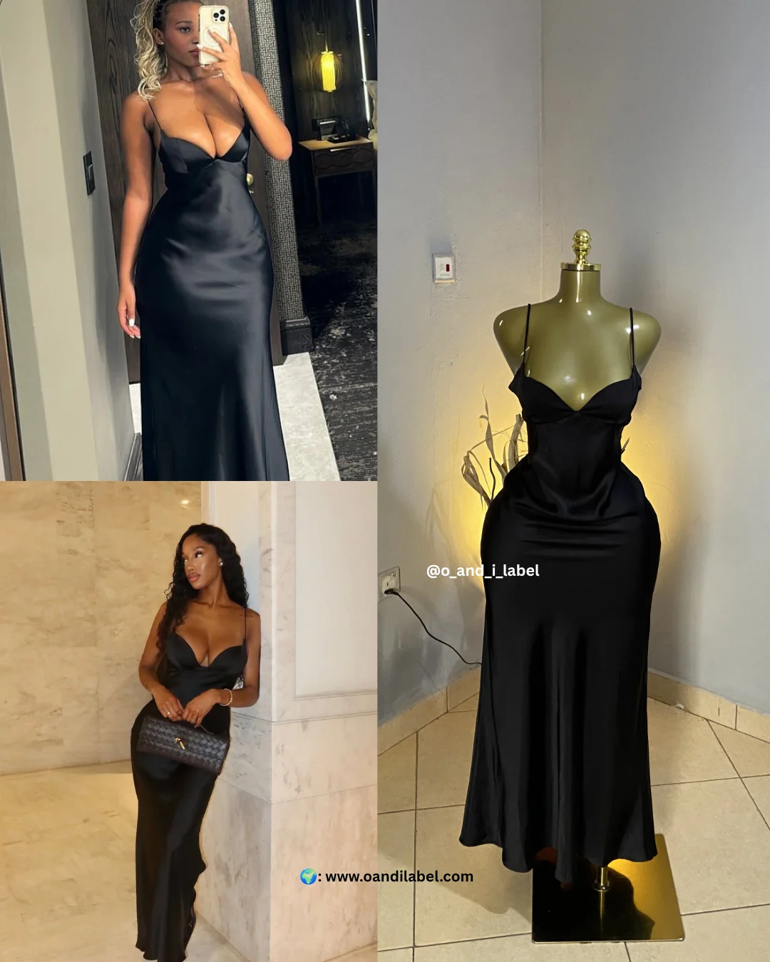 Silk Long Dress