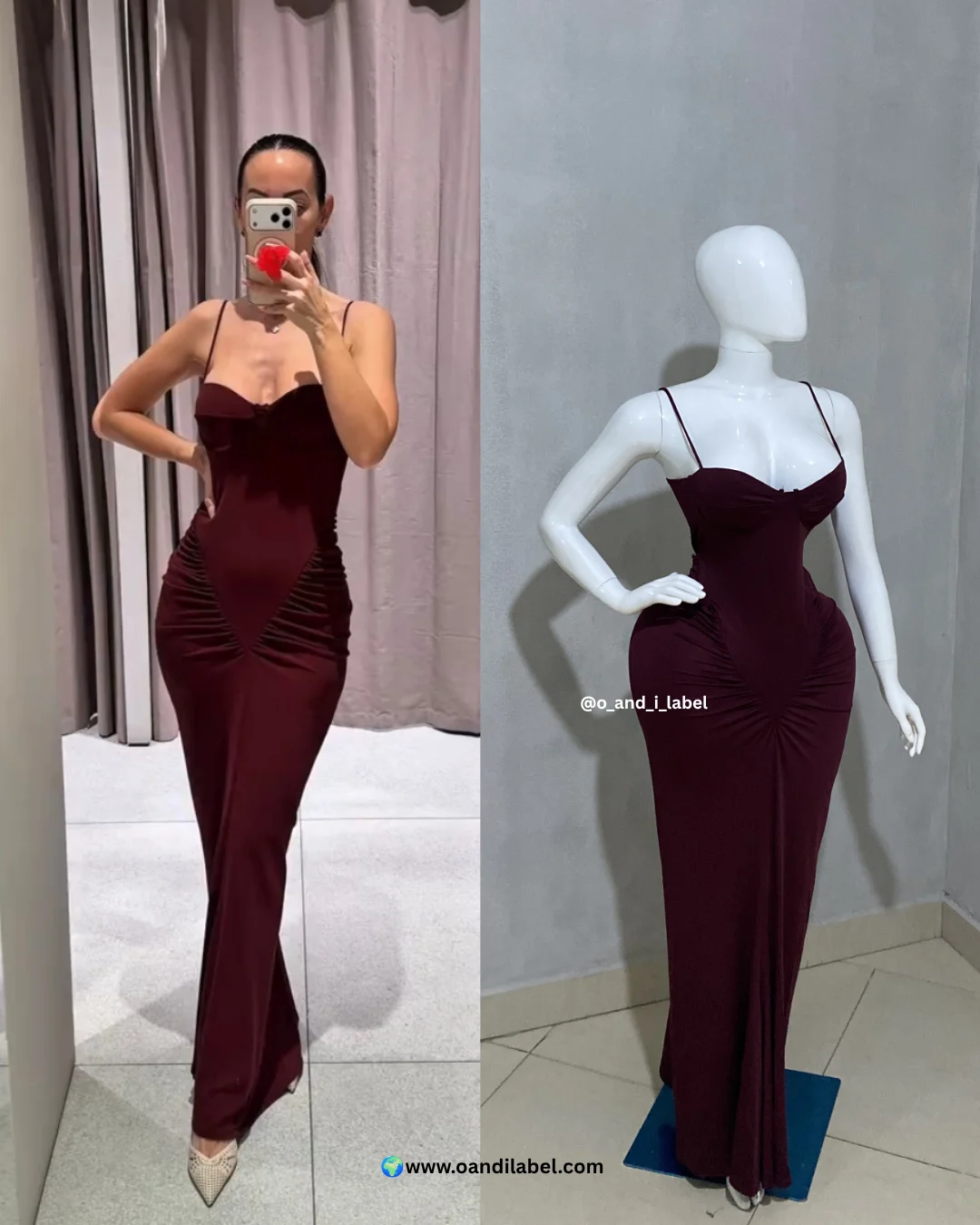 Slim Fit Long Maxi Dress