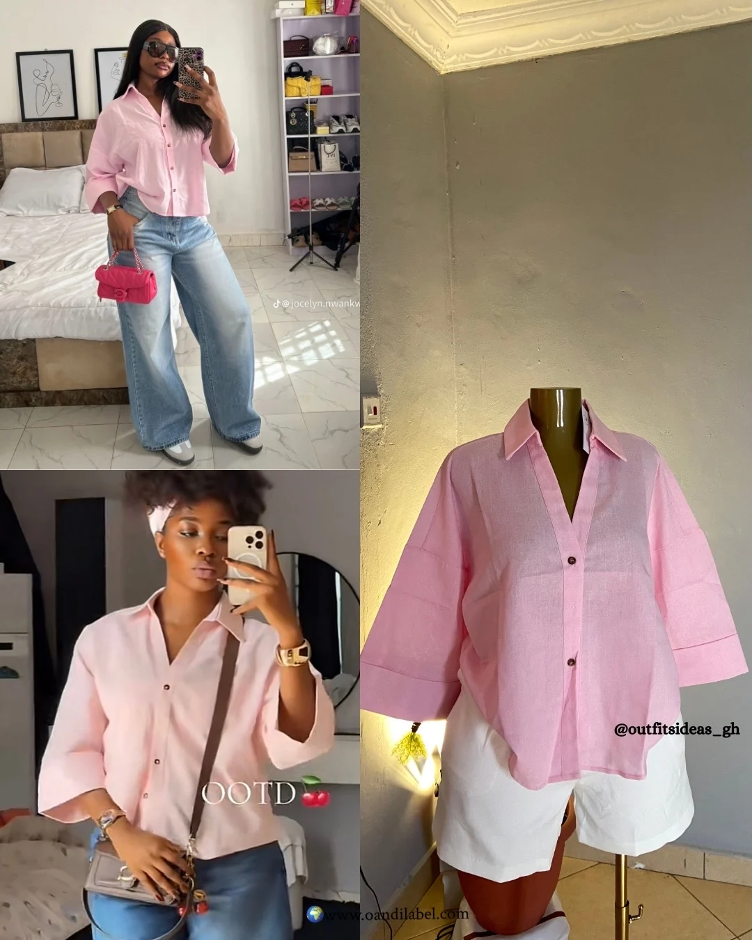Wide Sleeve Linen Shirt — image 2 of 7
