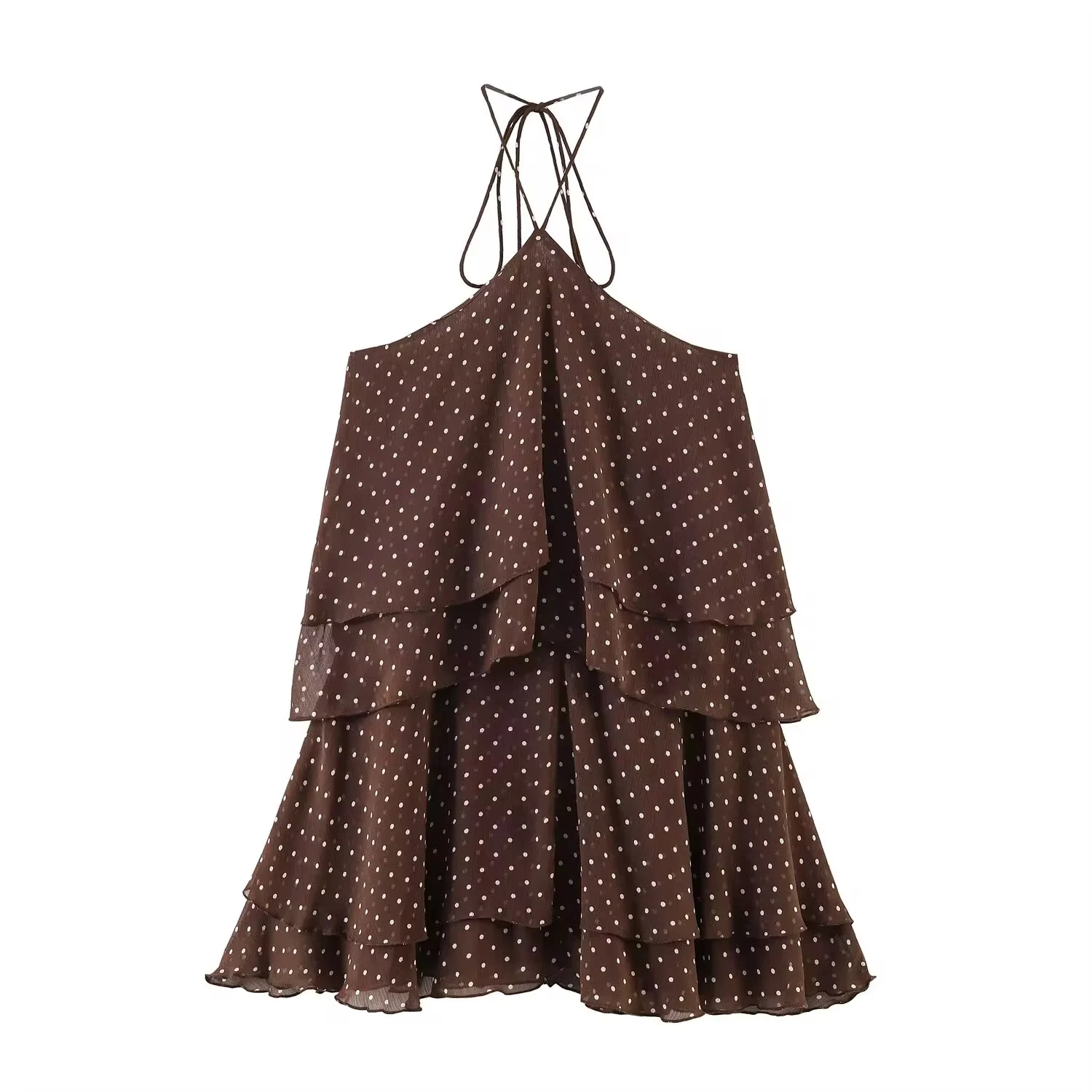 Polka Dot Layered Dress — image 3 of 3