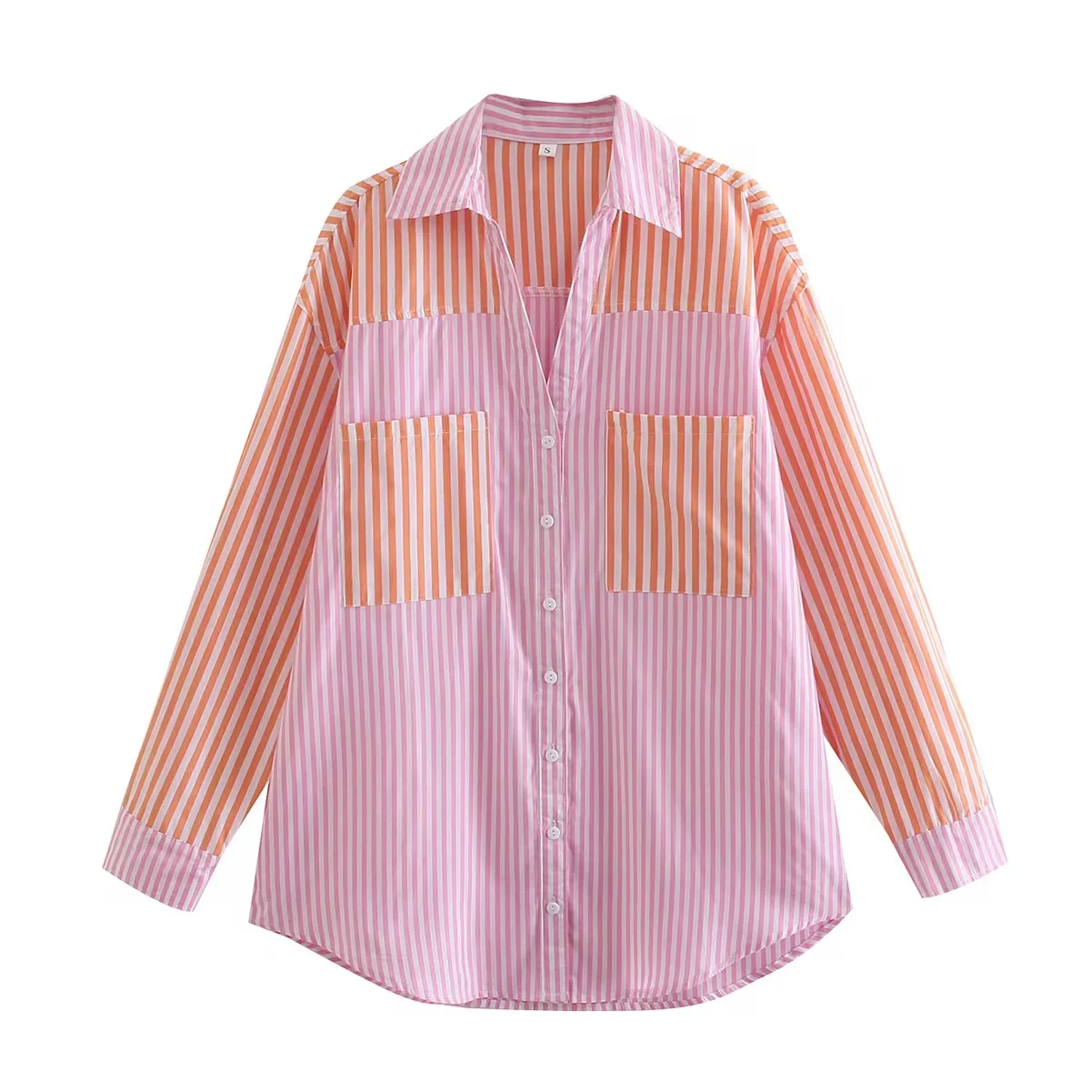 Striped Multicolored Two-Piece Set — image 2 of 3