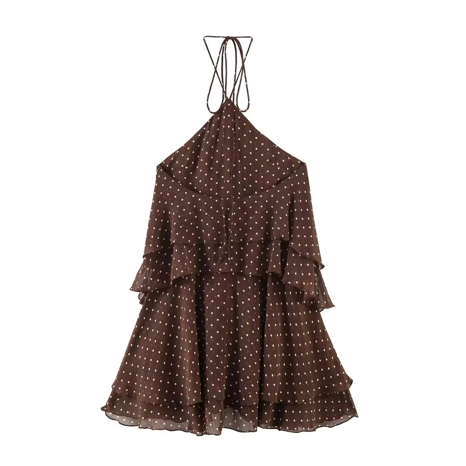Polka Dot Layered Dress — image 2 of 3