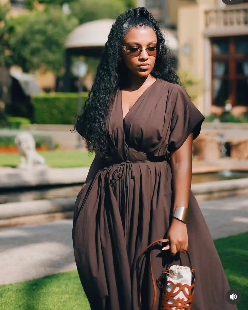 Snatched Midi Flare Dress — image 2 of 4