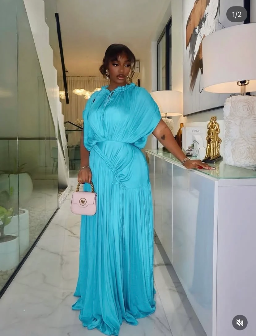 Stylish Pleated Maxi Dress — image 5 of 5