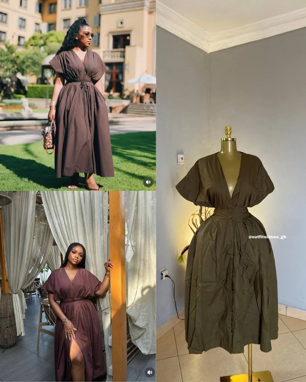 Snatched Midi Flare Dress