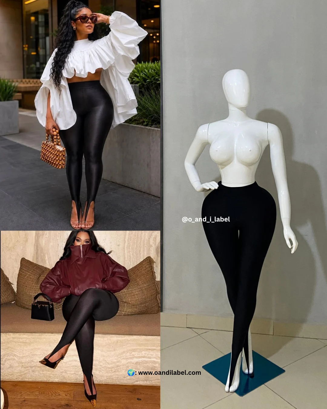 Sleek Seamless Leggings — premium women's fashion at O & I Label