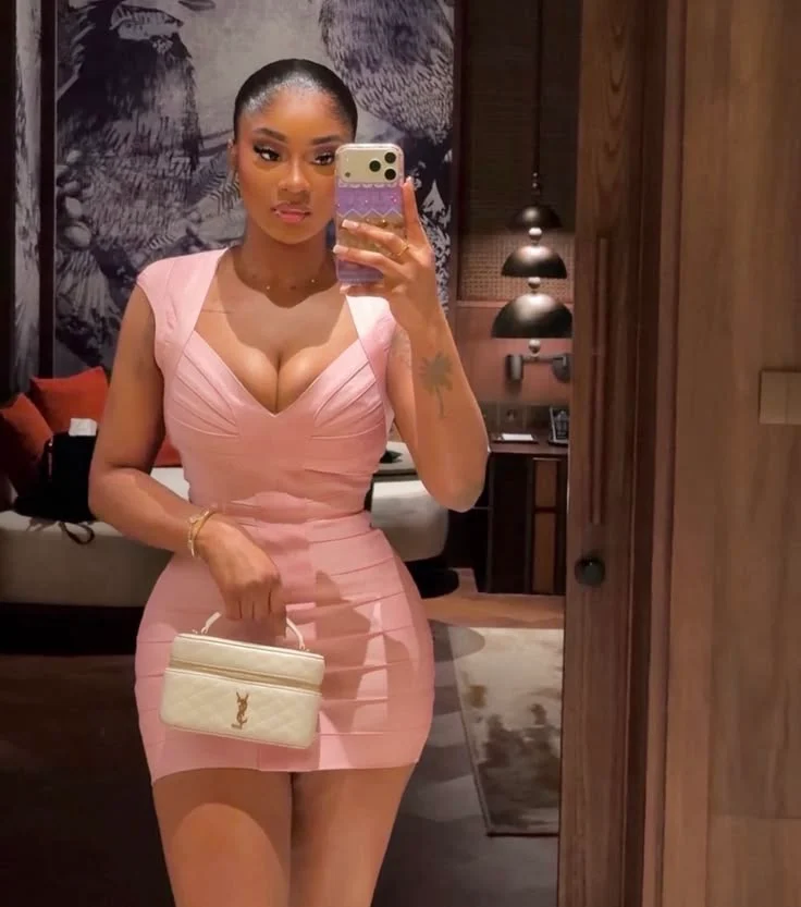 V-Neck Bandage Mini Dress — image 4 of 8